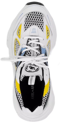 (Women) Axel Arigato Marathon Runner White Black Yellow Blue 93027 Lookbook (Women) Axel Arigato Marathon Runner White Black Yellow Blue 93027