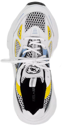 (Women) Axel Arigato Marathon Runner White Black Yellow Blue 93027 Lookbook (Women) Axel Arigato Marathon Runner White Black Yellow Blue 93027