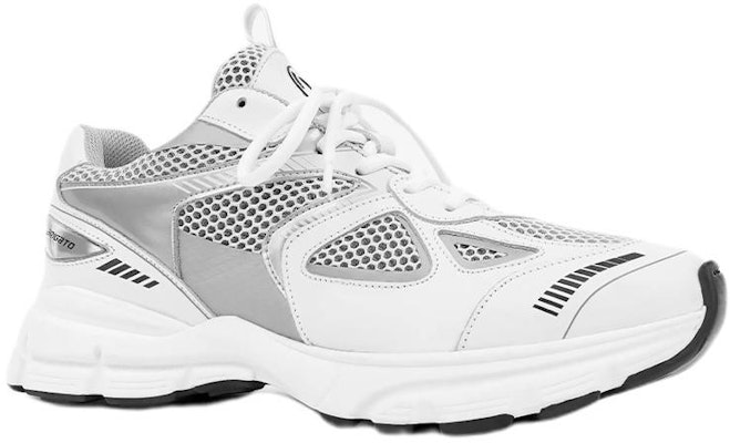 (Women) Axel Arigato Marathon Runner White Silver 93036 Shop (Women) Axel Arigato Marathon Runner White Silver 93036
