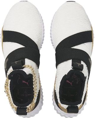 (Women) Baby Phat x Puma Defy Mid 'White Black Gold' 387663-01 Shop (Women) Baby Phat x Puma Defy Mid 'White Black Gold' 387663-01