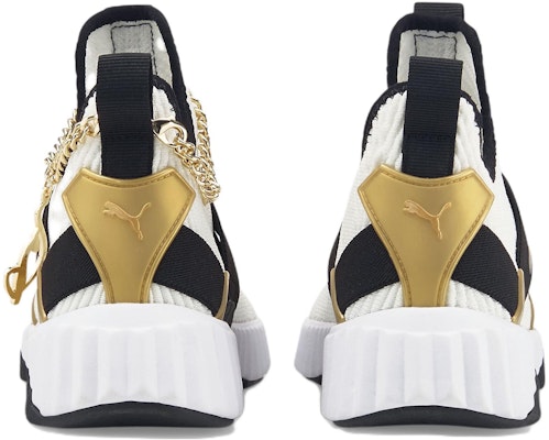 (女性)Baby Phat x Puma Defy Mid『白黑金』387663-01 Purchase (女性)Baby Phat x Puma Defy Mid『白黑金』387663-01