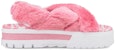 (W) Baby Phat x Puma Mayze Sandals 'Prism Pink White' - Sandal Wanita Pink Putih 386413-01