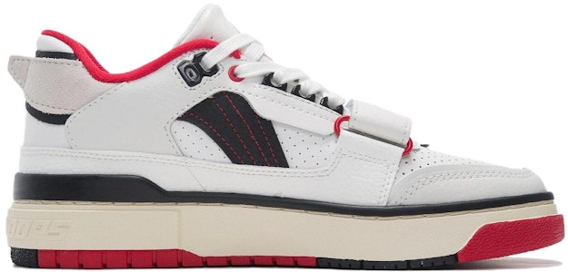 LiNing李寧 新秀 Rookie PE 防滑減震 低幫 復古籃球鞋 女款 米白色 Order LiNing李寧 新秀 Rookie PE 防滑減震 低幫 復古籃球鞋 女款 米白色