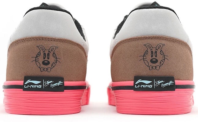 (Women) Li-Ning BadFive Wave Pro Low 50/50 x STEVEN HARRINGTON 'White Pink' AECS072-4 Lookbook (Women) Li-Ning BadFive Wave Pro Low 50/50 x STEVEN HARRINGTON 'White Pink' AECS072-4
