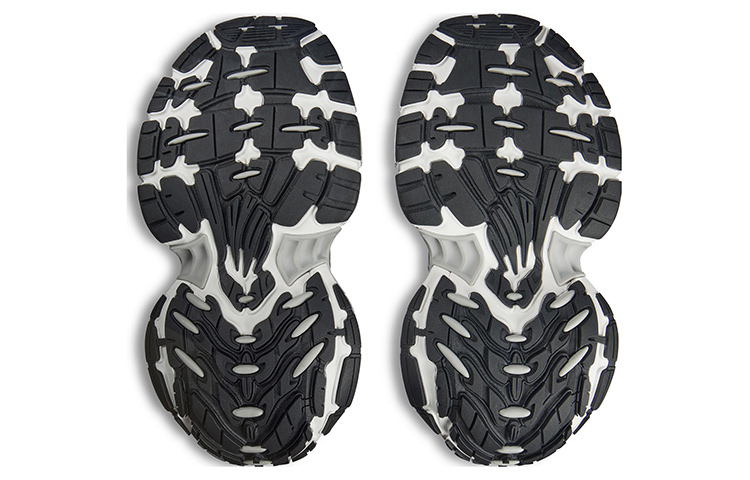 Sizing (W) Balenciaga 10XL Rendah 'Putih Hitam Kelabu' 784342W2MV29110