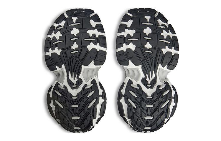 Sizing (W) 발렌시아가 10XL 스니커즈 '낡은 화이트 블랙' 792778-W2MV2-9110