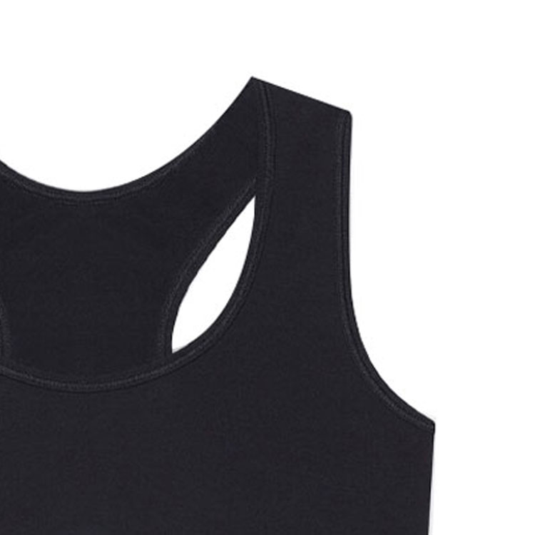 Sizing (W) Balenciaga 3B Icono Deportivo Sujetador Deportivo Tejido Copa Completa Negro. 6573763A8B81000