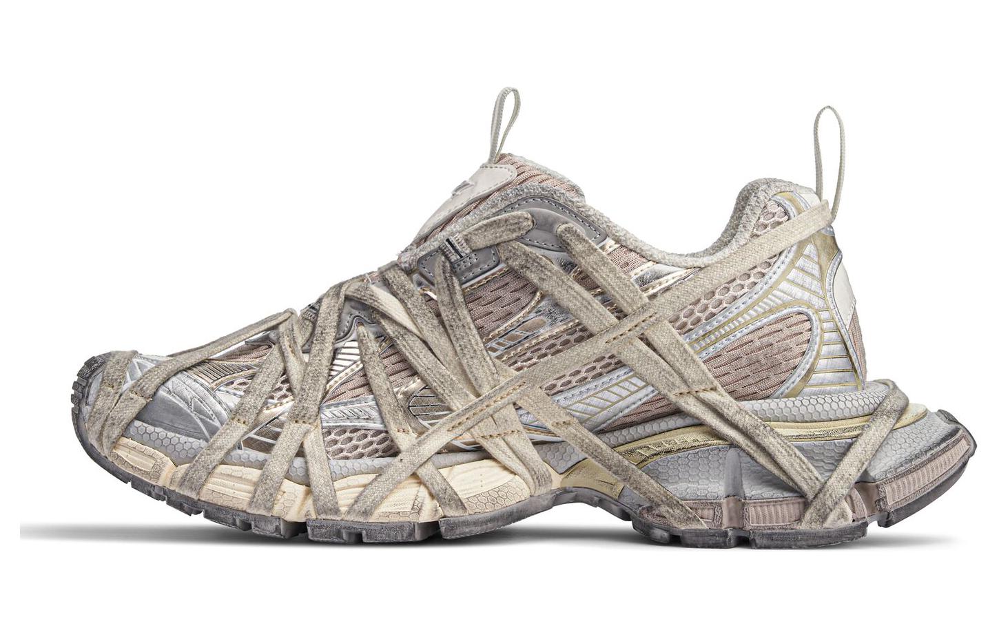 Buy (W) 巴黎世家 3XL 极限厚底运动鞋 浅米色 778697W3XLL9191