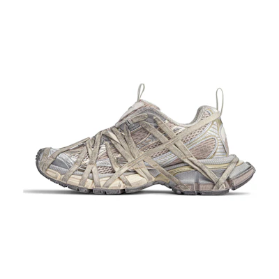 (W) Balenciaga 3XL Extreme Lace Sneakers Light Beige