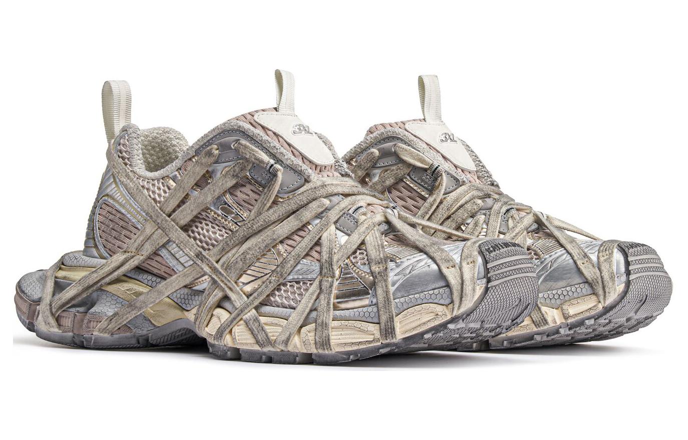 Lookbook (W) 巴黎世家 3XL 极限厚底运动鞋 浅米色 778697W3XLL9191