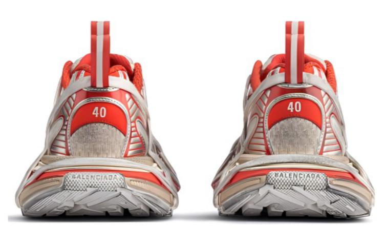 (W) Balenciaga 3XL Extreme Lace Sneakers Orange Beige 圖 6