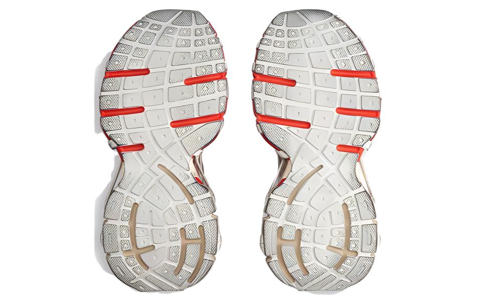 (W) Balenciaga 3XL Extreme Lace Sneakers Orange Beige 圖 7