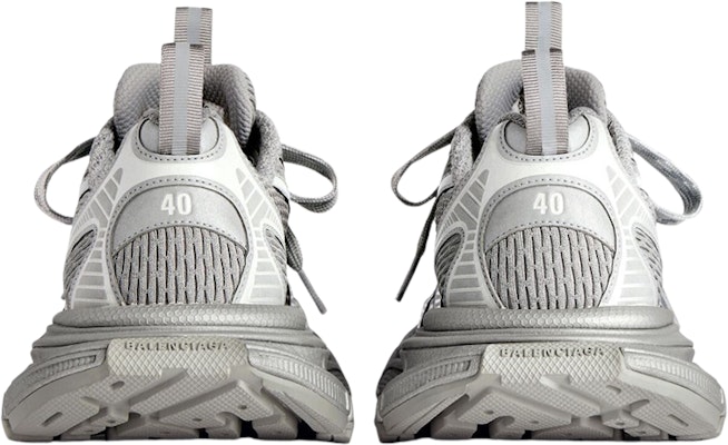 (Women) Balenciaga 3XL Reflective Sneakers Grey Silver 734731W3XLR1281 Lookbook (Women) Balenciaga 3XL Reflective Sneakers Grey Silver 734731W3XLR1281