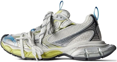 (Women) Balenciaga 3XL Sneaker 'White Yellow Blue Mesh' 734731W3XL59074 (Women) Balenciaga 3XL Sneaker 'White Yellow Blue Mesh' 734731W3XL59074