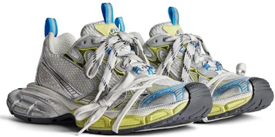 (W) Balenciaga 3XL Sneaker 'Putih Kuning Biru Jaring' 734731W3XL59074 Order (W) Balenciaga 3XL Sneaker 'Putih Kuning Biru Jaring' 734731W3XL59074