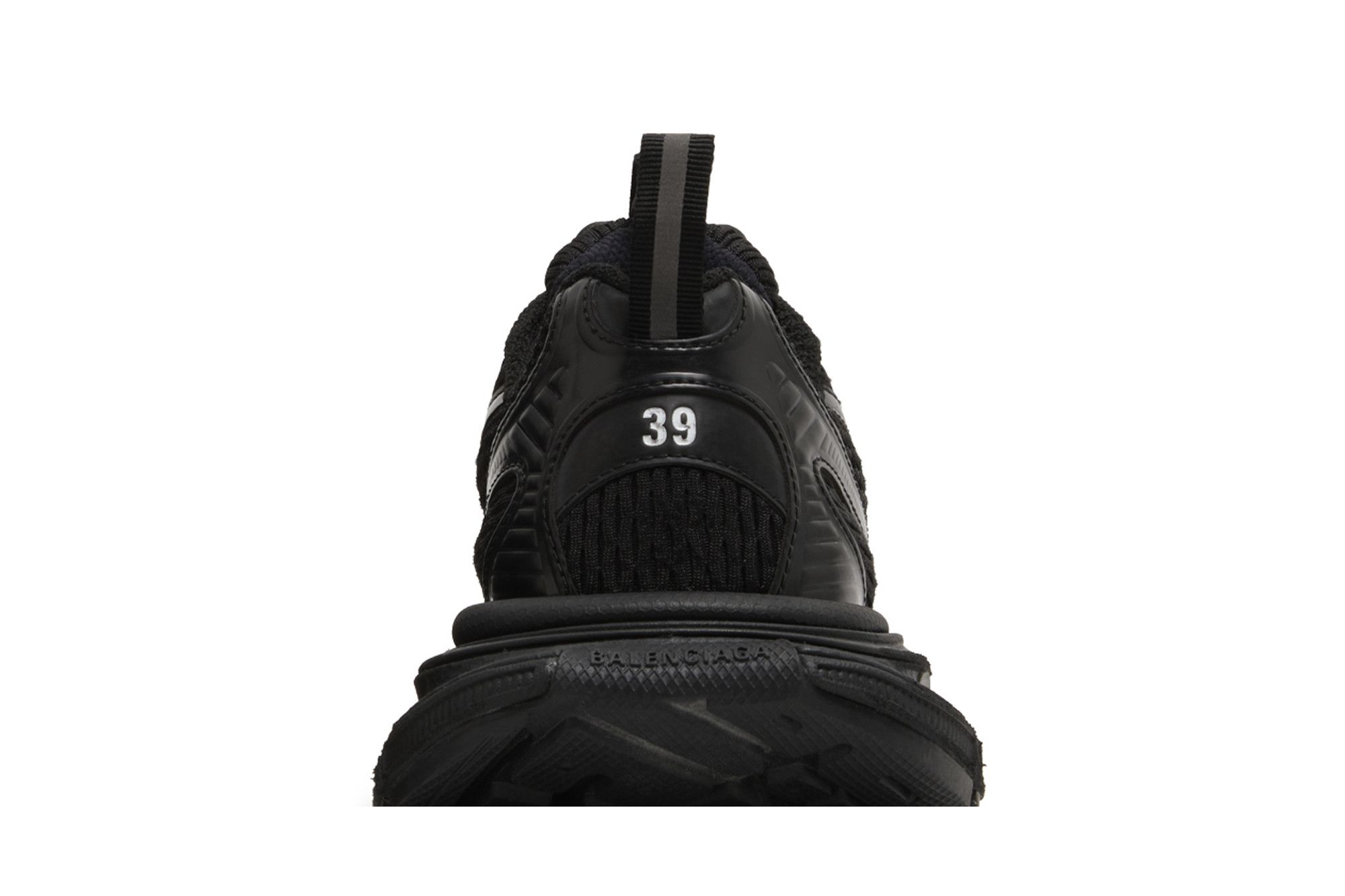 Sizing Balenciaga巴黎世家 3XL 網布 時尚系帶 低筒 老爹鞋 女款 黑色