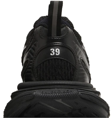 Balenciaga巴黎世家 3XL 網布 時尚系帶 低筒 老爹鞋 女款 黑色 Sizing Balenciaga巴黎世家 3XL 網布 時尚系帶 低筒 老爹鞋 女款 黑色