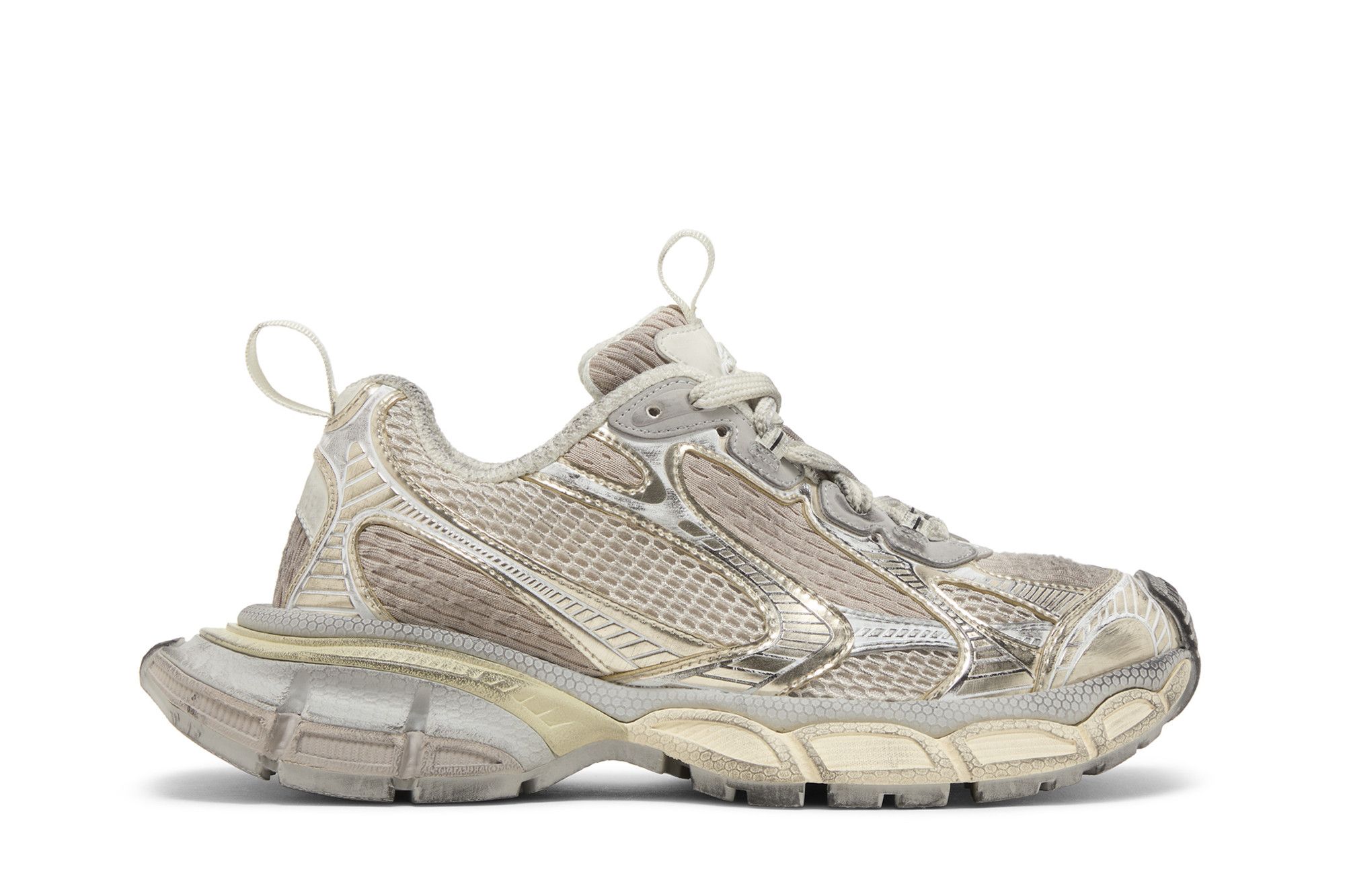 (Women) Balenciaga 3XL Sneaker 'Worn-Out - Light Beige' 734731W3XL49191