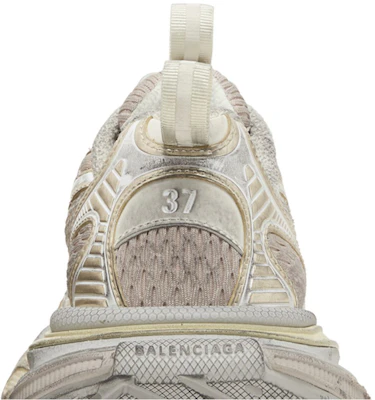 Balenciaga巴黎世家 3XL 網布 系帶 做舊 低筒 老爹鞋 女款 淺米色 Sizing Balenciaga巴黎世家 3XL 網布 系帶 做舊 低筒 老爹鞋 女款 淺米色