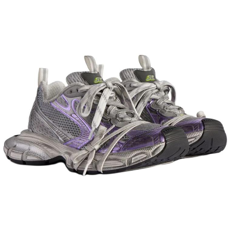 (W) Balenciaga 3XL Sneaker Grey Purple White 圖 3