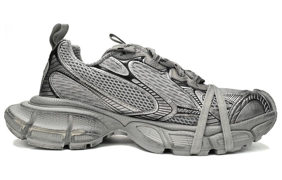 (W) Balenciaga 3XL Sneakers 'Grey Black' 圖 2