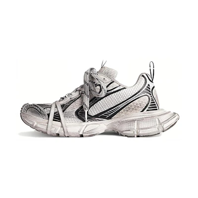 (W) Balenciaga 3XL Sneakers 'White and Black Mesh and Polyurethane'