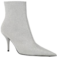 巴黎世家 Knife 時尚拉鍊 短靴 8.5cm 女款 銀色 Lookbook 巴黎世家 Knife 時尚拉鍊 短靴 8.5cm 女款 銀色