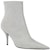 (Women) Balenciaga 85mm Knife Glitter Boots 'Silver' 579280WA7018163