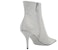 (Women) Balenciaga 85mm Knife Glitter Boots 'Silver' 579280WA7018163