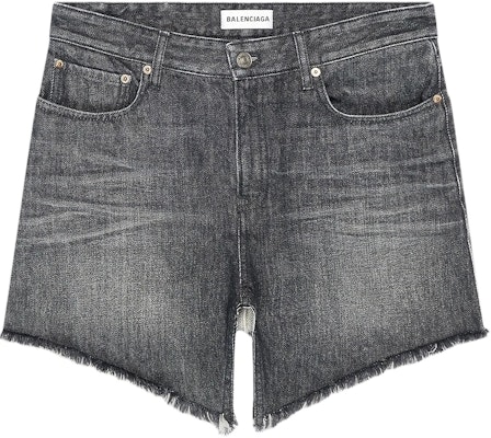 (W) 발렌시아가 비대칭 컷아웃 데님 블랙 미니 스커트. 704541TXE061070 Buy (W) 발렌시아가 비대칭 컷아웃 데님 블랙 미니 스커트. 704541TXE061070