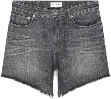 (W) 발렌시아가 비대칭 컷아웃 데님 블랙 미니 스커트. 704541TXE061070 Order (W) 발렌시아가 비대칭 컷아웃 데님 블랙 미니 스커트. 704541TXE061070