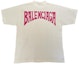 Lookbook (Women) Balenciaga Beige Graphic Letter Beach Print T-Shirt Regular Fit. 764235TPVL99601