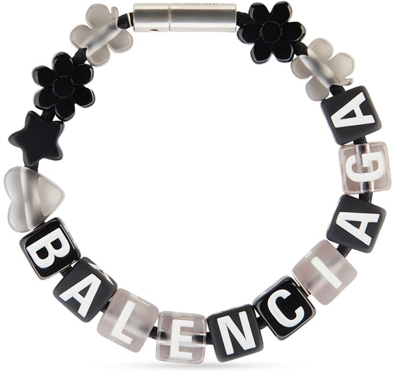 women-balenciaga-black-bracelet-floral-clover-star-heart-brass-cotton-polyester-644622-tzy-4-s7068