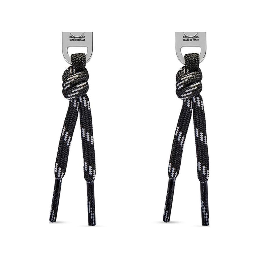 Shop (W) 발렌시아가 블랙 브라스 드롭 스트링 귀걸이 697650TZX4S1766