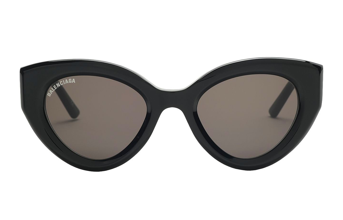 Lookbook (W) 巴黎世家黑色猫眼轻盈设计太阳眼镜 BB0073S