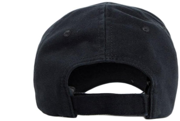 (Women) Balenciaga Black Cotton Cap with Letter Print Design. 788752410B2 Lookbook (Women) Balenciaga Black Cotton Cap with Letter Print Design. 788752410B2