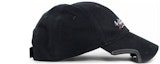 Shop (Women) Balenciaga Black Cotton Cap with Letter Print Design. 788752410B2