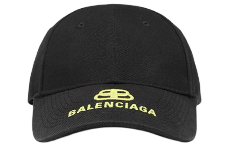 Order (Women) Balenciaga  Black Cotton Cap with Logo Embellishment. 577548310B21075
