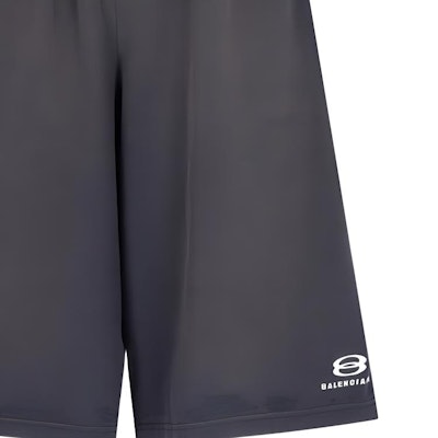 (W) 巴黎世家 黑色字母印花中腰宽松休闲短裤. 795261TPVG91569 Details for (W) 巴黎世家 黑色字母印花中腰宽松休闲短裤. 795261TPVG91569