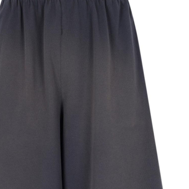 Cheap (W) 巴黎世家 黑色字母印花中腰宽松休闲短裤. 795261TPVG91569