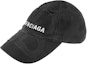 Order (Women) Balenciaga Black Logo Embroidered Cotton Baseball Cap. 719282410B21077