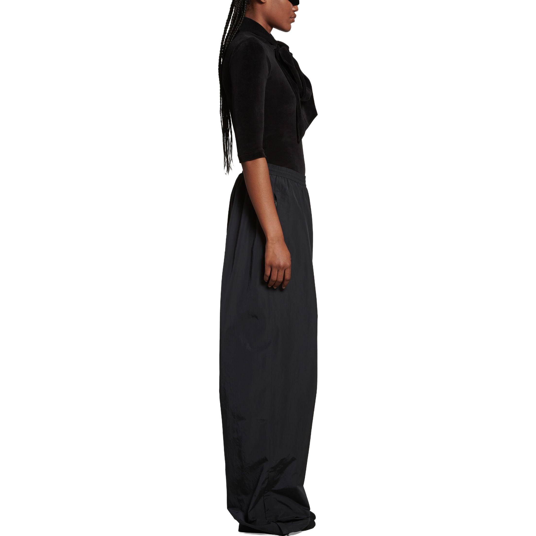 Details for (W) Balenciaga 黑色Logo印花寬鬆彈性休閒長褲. 763437TNQ251000