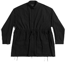 (Women) Balenciaga Black Long-Sleeve Midi Casual Dress. 720102TNP041000 (Women) Balenciaga Black Long-Sleeve Midi Casual Dress. 720102TNP041000