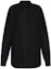 Buy (W) Balenciaga Baju Hitam Lengan Panjang dengan Satu Butang & Kolar Tajam 725395TYB181000