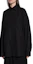 Lookbook (W) Balenciaga Baju Hitam Lengan Panjang dengan Satu Butang & Kolar Tajam 725395TYB181000