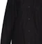 Sizing (W) Balenciaga Baju Hitam Lengan Panjang dengan Satu Butang & Kolar Tajam 725395TYB181000