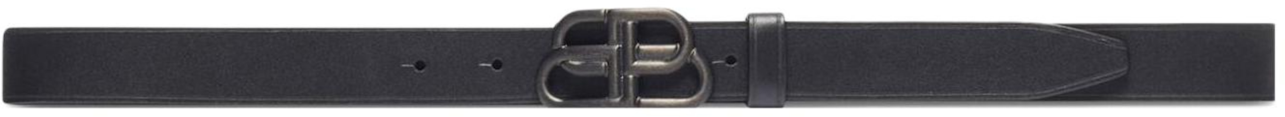 (Women) Balenciaga Black Matte Smooth Buckle Leather Belt 2.8cm Wide. 5816901CH0J1000 Buy (Women) Balenciaga Black Matte Smooth Buckle Leather Belt 2.8cm Wide. 5816901CH0J1000