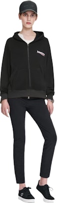 (W) Balenciaga Sudadera Chaqueta Negra con Cremallera Estilo Primavera Temprana. 769022TPVJ81070 Shop (W) Balenciaga Sudadera Chaqueta Negra con Cremallera Estilo Primavera Temprana. 769022TPVJ81070