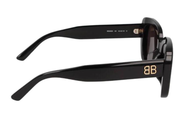 (Women) Balenciaga  Black Square Acetate Sunglasses with UV Protection. BB0295SK001 圖 4