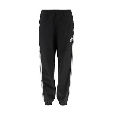 (Women) Balenciaga Black Stripe Jogger Pants Regular Fit Casual Trousers. 725597TNQ251000